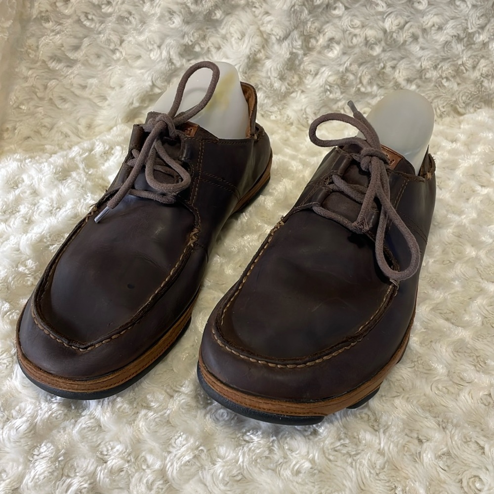 Olukai Ohana lace up Nubuck shoes for men - Picture 2 of 14